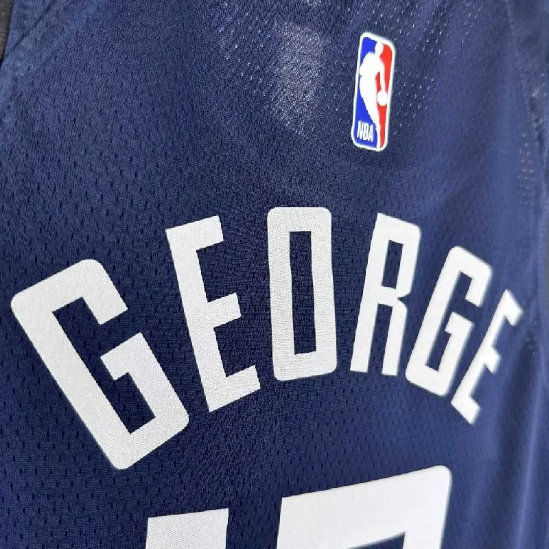 Camisa Paul George Azul Masculina 2024 – Edição City