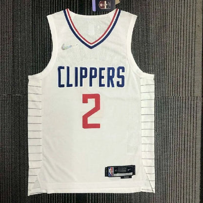Men’s Kawhi Leonard White Team Jersey – Authentic Edition