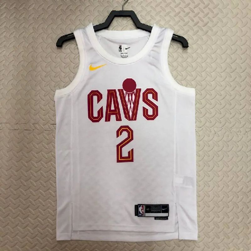 Camisa masculina Kyrie Irving White Home Team