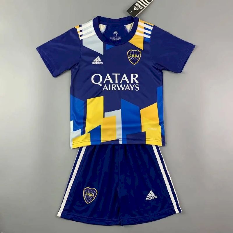 Terceiro uniforme infantil do Boca Juniors 2021