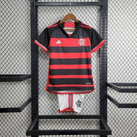 Equipamento Home Infantil do Flamengo 2024/25