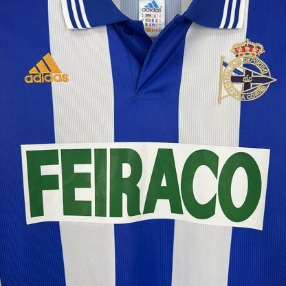 Camisa Home Retro Deportivo La Coruña 1999/00