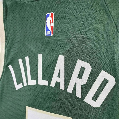 Camisa Masculina Damian Lillard Green Away 2023