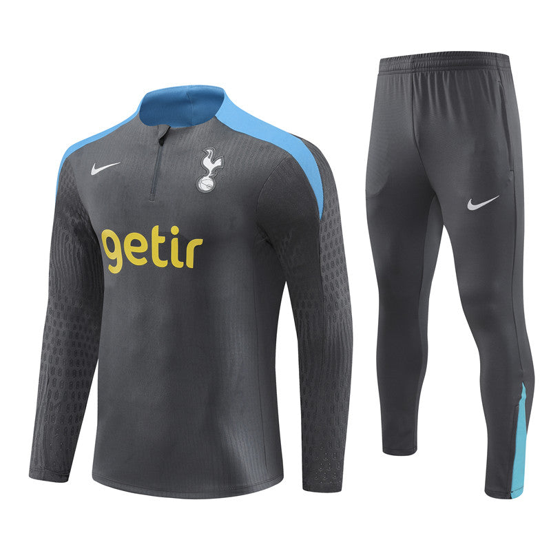 Suéter adulto Tottenham Hotspur 2024/25 com zíper e calça 14001