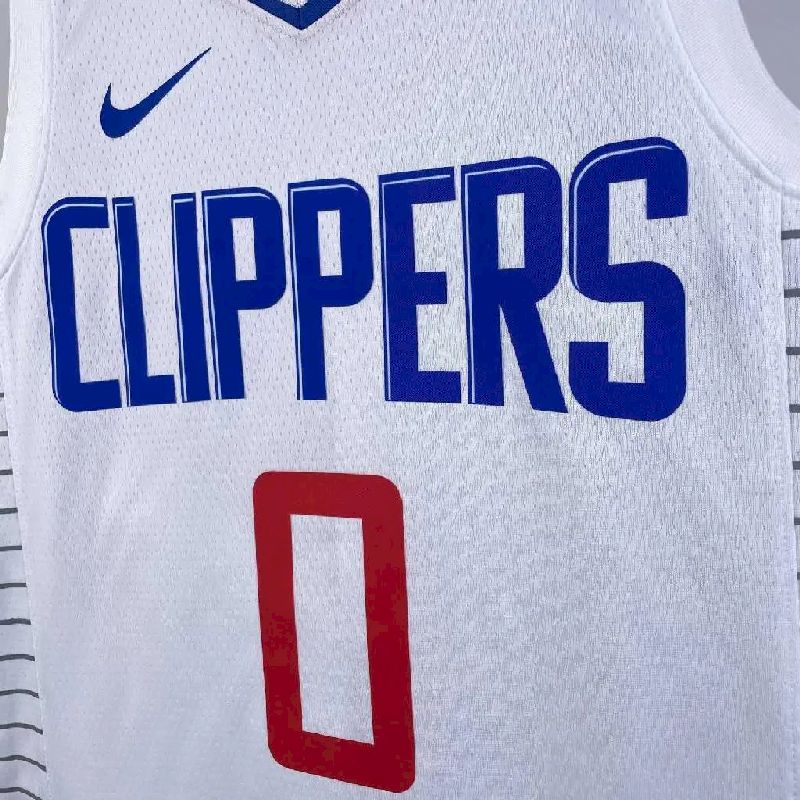 Men’s 2023 Russell Westbrook White Home Team Jersey