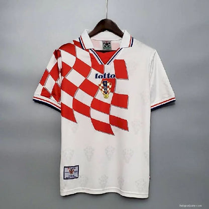 Camisa retrô da Croácia 1998