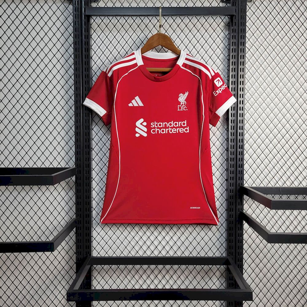 Women's Liverpool 2025/26 Home Jersey