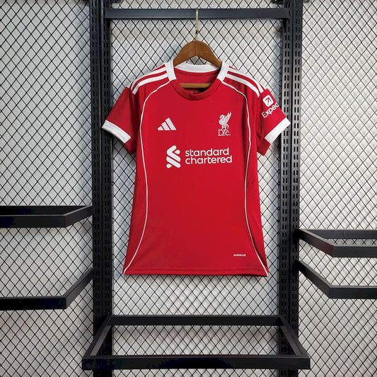 Women's Liverpool 2025/26 Home Jersey