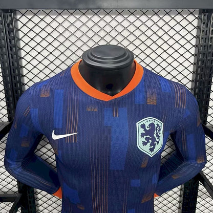 Camisa Holanda Euro 2024/25 Away Manga Longa – Versão Jogador