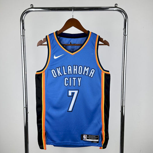 Oklahoma City Thunder 2023/24 Icon Edition Azul HOLMGREN #7