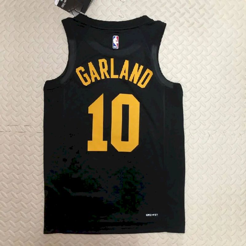 Camisa preta masculina Darius Garland Team – Edição Statement