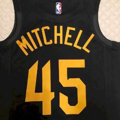 Men’s Donovan Mitchell Black Team Jersey – Statement Edition