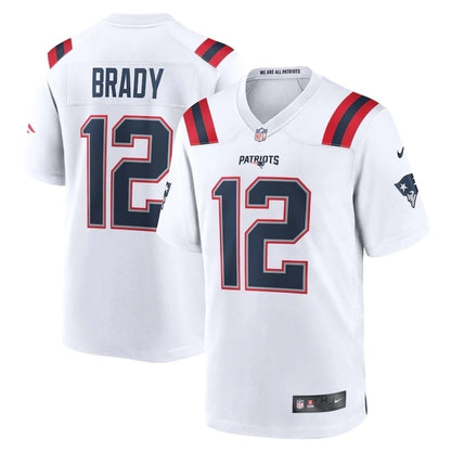 Jersey NFL New England Patriots Tom Brady 12