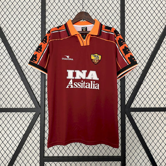 Camisa retrô da AS Roma 1998/99
