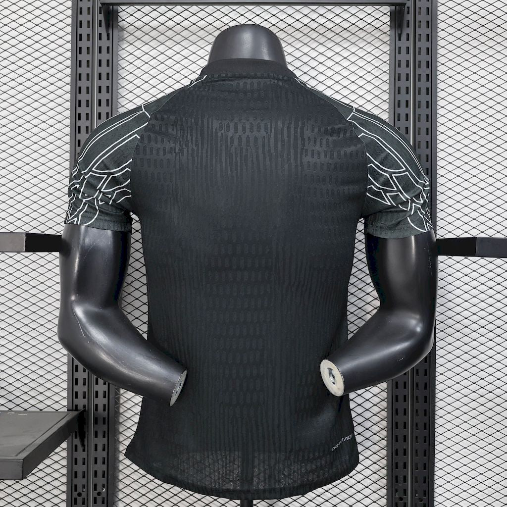 Paris Saint-Germain 2024/25 Fourth Black Jersey Player Version