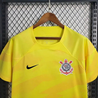 Men's Corinthians 2023/24 Goalkeeper Yellow Boutique Jersey