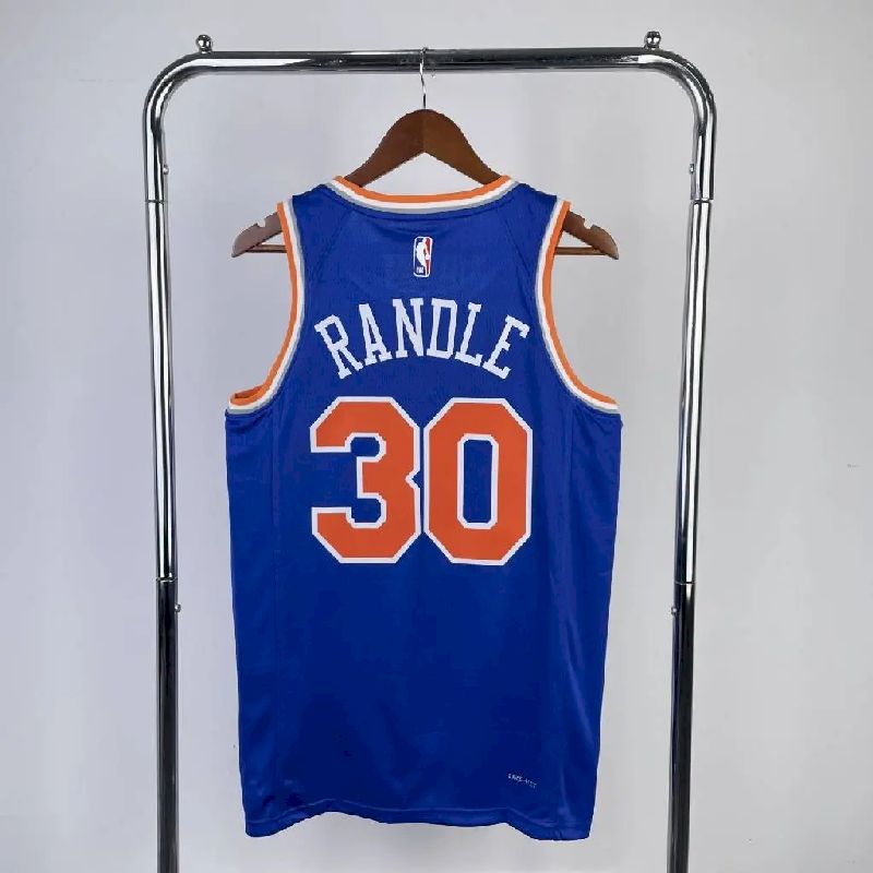 Men’s Julius Randle Away Blue Team Jersey
