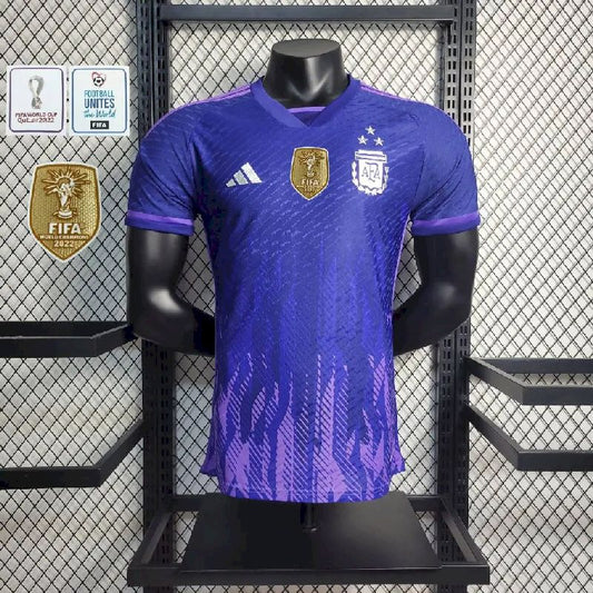 2022 World Cup 3-star Argentina Away Player Version