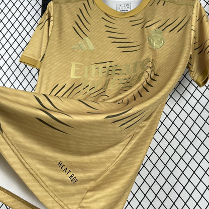 Real Madrid 2025/26 Training Gold Jersey