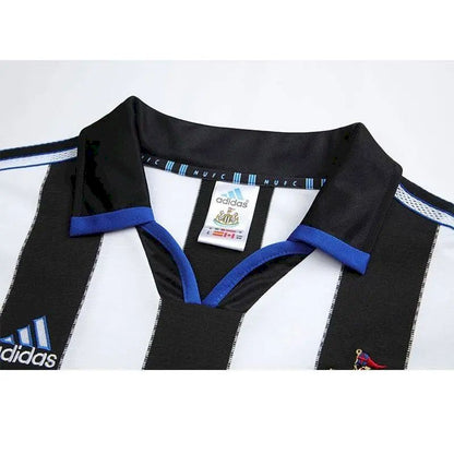 Camisa retrô de mangas compridas do Newcastle United 1999/2000 Home