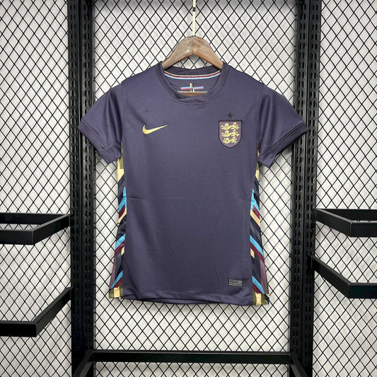 Camisa feminina reserva da Inglaterra para a Eurocopa 2024/25