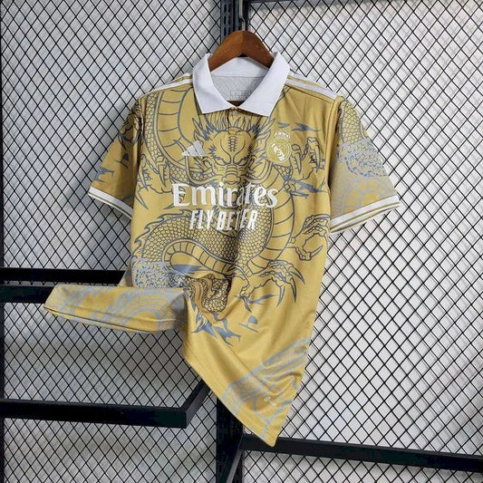 Camisa Real Madrid 2023/24 Dragão Amarelo Edição Especial