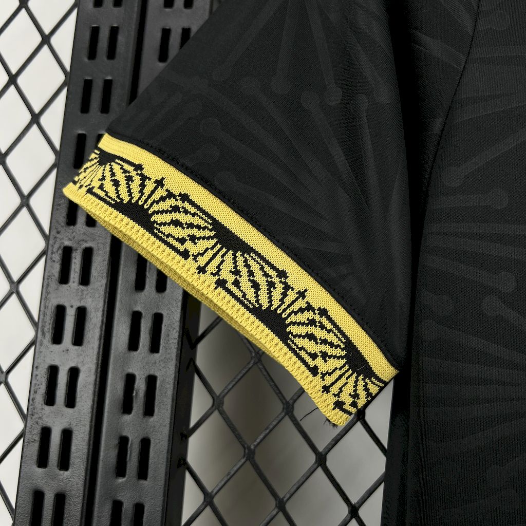 Women's Mexico 2025/26 Gold- Black Jersey