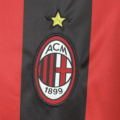 Camisa retrô do AC Milan 2008/09