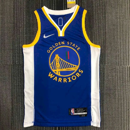 Camisa azul masculina Klay Thompson Team – Edição de 75º aniversário