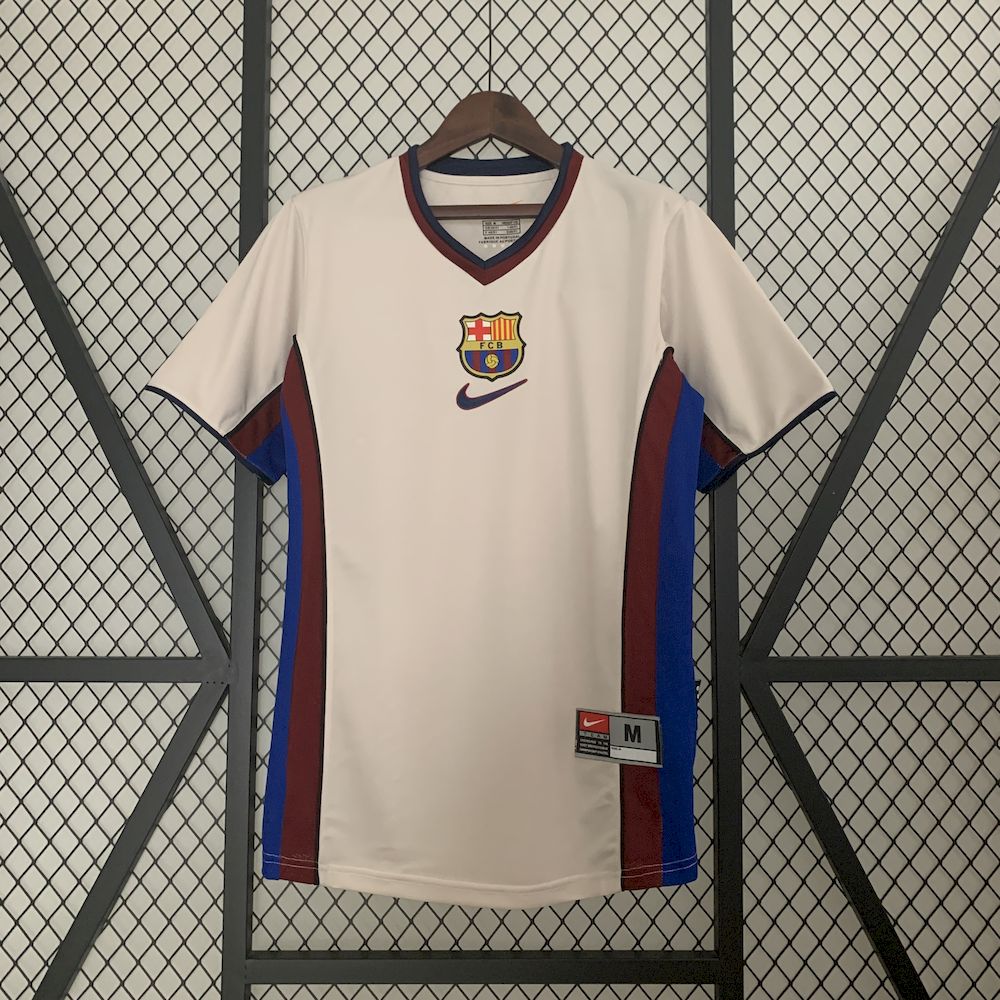 Camisa retrô alternativa do Barcelona 1998/99