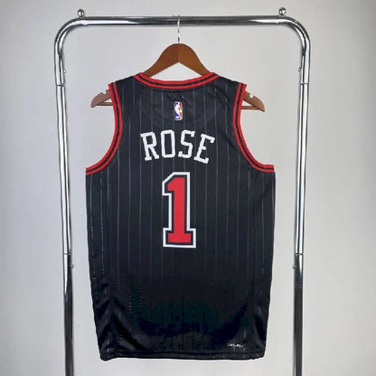 Camisa preta Derrick Rose masculina – Edição Statement