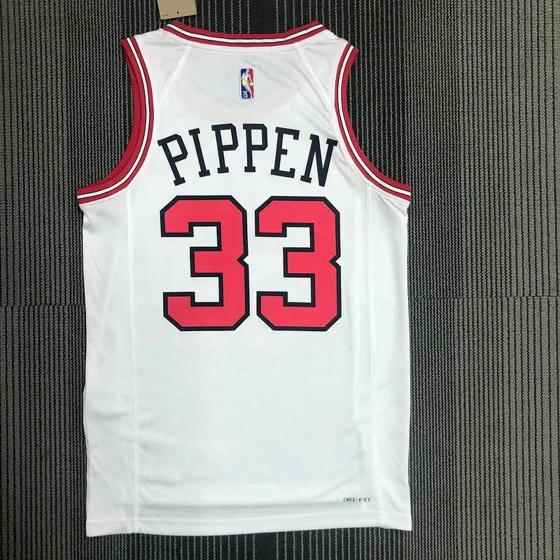 Men’s Scottie Pippen White Team Jersey – 75th Anniversary Edition
