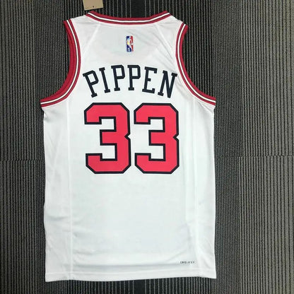 Men’s Scottie Pippen White Team Jersey – 75th Anniversary Edition
