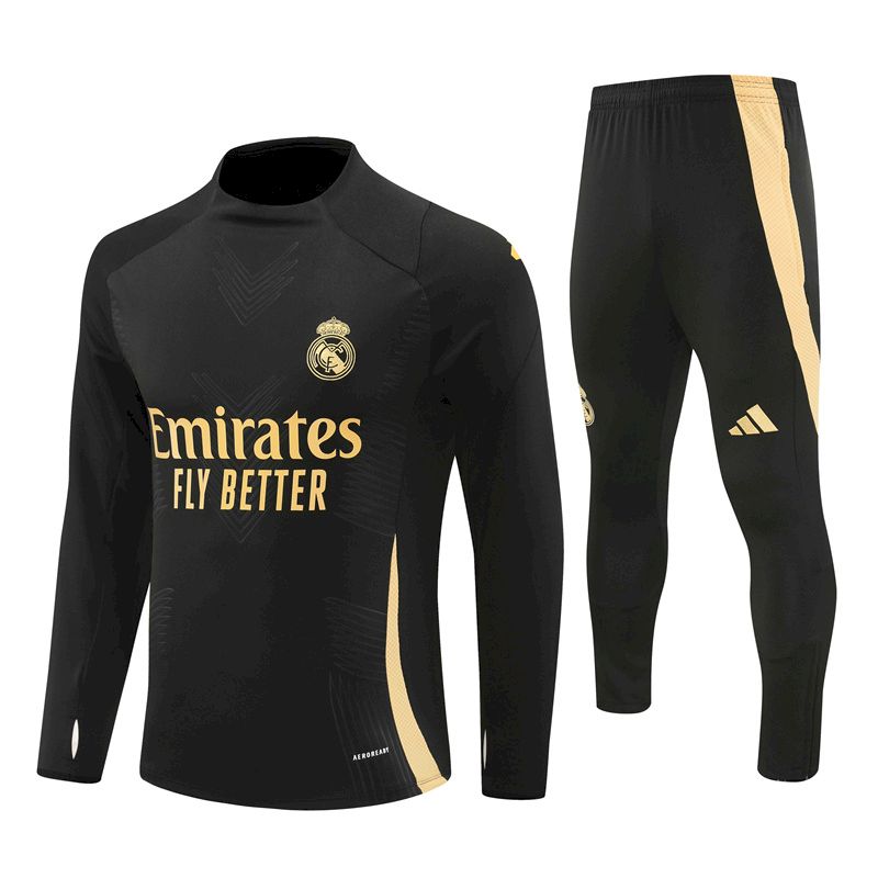 Suéter e calça adulto com zíper médio Real Madrid 2024/25 14001