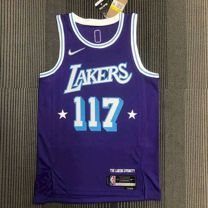 Men’s LeBron James Yellow Team Jersey – 75th Anniversary Edition