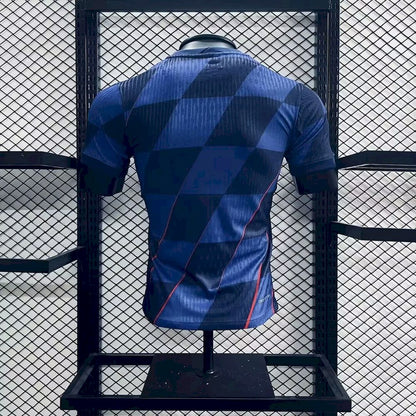 Croatia 2024/25 Euro Away Jersey Player Version
