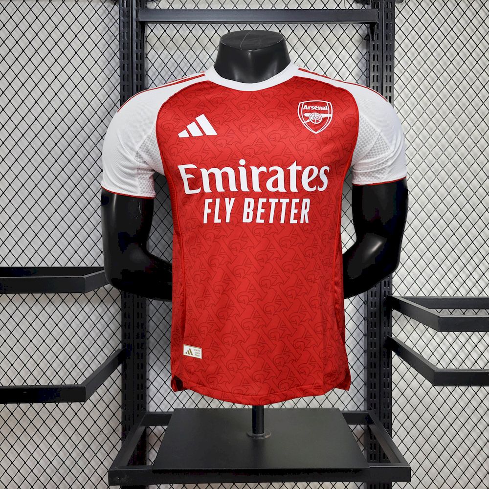 Men's Arsenal 2025/26 Home Jersey Player Version