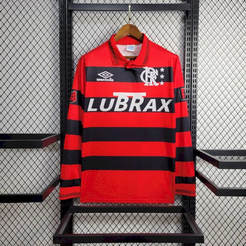 Camisa retrô manga longa Flamengo 1994/95 Home