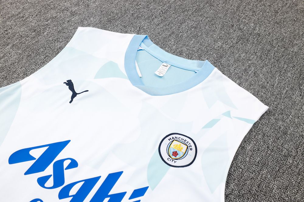 Camiseta regata e short adulto Manchester City 2023/24 815