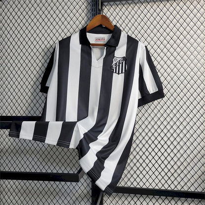 Camisa reserva retrô do Santos de 1958