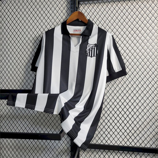 Camisa reserva retrô do Santos de 1958