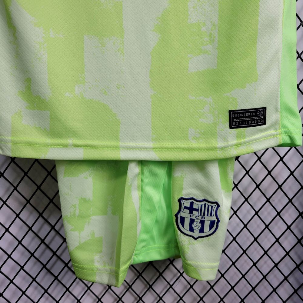 Barcelona 2024/25 Third Kids Kit