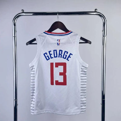 Camisa do time juvenil Paul George White