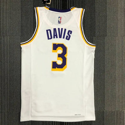 Camisa branca masculina Anthony Davis Team – Edição de 75º aniversário