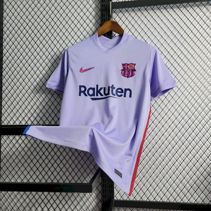 Camisa retrô alternativa do Barcelona 2021/22