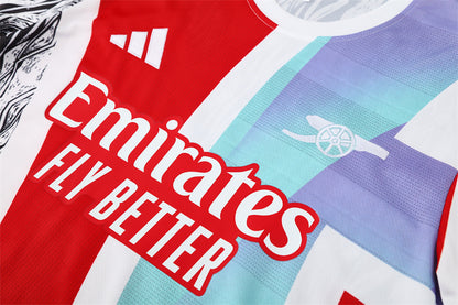 Camisa e short infantil de treino do Arsenal 2024/25 14001