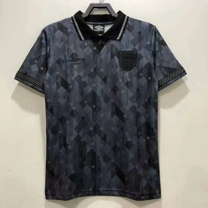 Camisa retrô Blackout da Inglaterra de 1990