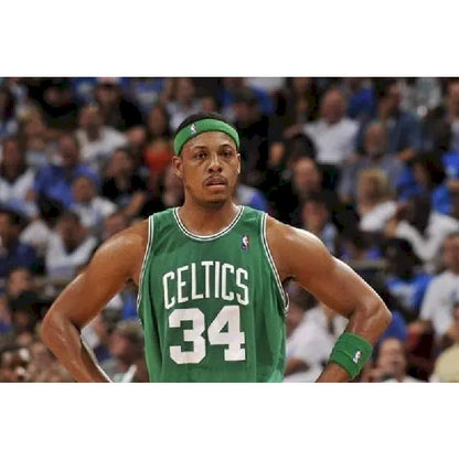 Camisa Paul Pierce Masculina Verde Versão Jogador - Edição Ícone