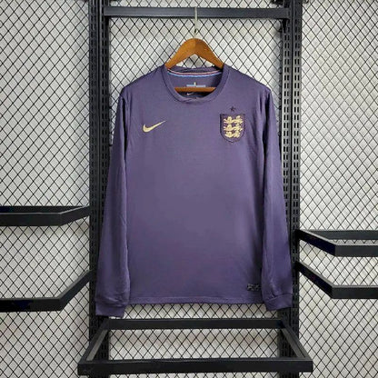 Men's England 2024/25 Away Long Sleeve Jersey