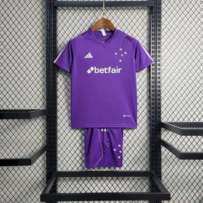 Kit Infantil Cruzeiro 2023/24 Roxo